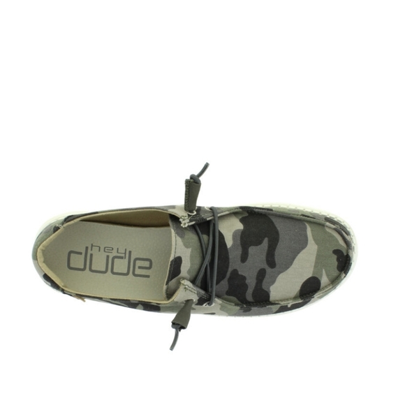 HEY DUDE WENDY  GREEN CAMO - Picture 2 of 6